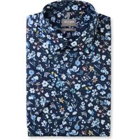 OLYMP Luxor, bügelfreies Business Hemd, comfort fit, Blau, Kurzarm, Kent, 43 von OLYMP Luxor