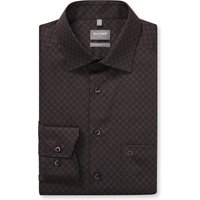 OLYMP Luxor, bügelfreies Business Hemd, comfort fit, Braun, Kent, 39 von OLYMP Luxor