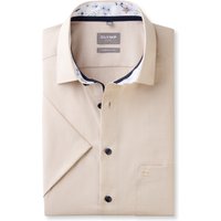OLYMP Luxor, bügelfreies Business Hemd, comfort fit, Braun, Kurzarm, Kent, 42 OLYMP Luxor, bügelfreies Business Hemd, comfort fit, Braun, Kurzarm, Kent, 42 von OLYMP Luxor