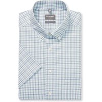 OLYMP Luxor, bügelfreies Business Hemd, comfort fit, Grün, Karo, Kurzarm, Button-down, 47 OLYMP Luxor, bügelfreies Business Hemd, comfort fit, Grün, Karo, Kurzarm, Button-down, 47 von OLYMP Luxor
