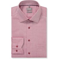 OLYMP Luxor, bügelfreies Business Hemd, comfort fit, Rot, Kent, 46 von OLYMP Luxor