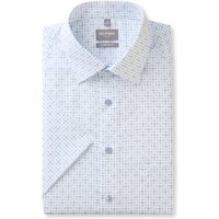 OLYMP Luxor, bügelfreies Business Hemd, comfort fit, Weiß, Kurzarm, Kent, 43 von OLYMP Luxor