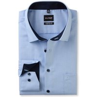 OLYMP Luxor, bügelfreies Business Hemd, comfort fit - big, Blau, Kent, 46 von OLYMP Luxor