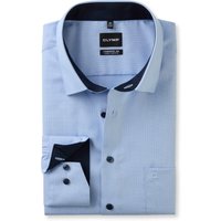 OLYMP Luxor, bügelfreies Business Hemd, comfort fit - big, Blau, Kent, 52 von OLYMP Luxor