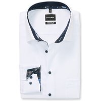 OLYMP Luxor, bügelfreies Business Hemd, comfort fit - big, Weiß, Kent, 52 von OLYMP Luxor
