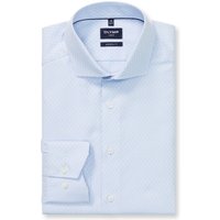OLYMP Luxor, bügelfreies Business Hemd, modern fit, Blau, Kent, 43 von OLYMP Luxor