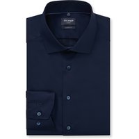 OLYMP Luxor, bügelfreies Business Hemd, modern fit, Blau, Kent, 43 von OLYMP Luxor