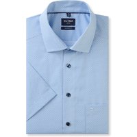 OLYMP Luxor, bügelfreies Business Hemd, modern fit, Blau, Kurzarm, Kent, 44 OLYMP Luxor, bügelfreies Business Hemd, modern fit, Blau, Kurzarm, Kent, 44 von OLYMP Luxor