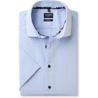 OLYMP Luxor, bügelfreies Business Hemd, modern fit, Blau, Kurzarm, Kent, 45 OLYMP Luxor, bügelfreies Business Hemd, modern fit, Blau, Kurzarm, Kent, 45 von OLYMP Luxor