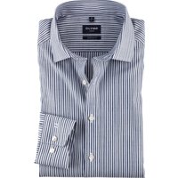 OLYMP Luxor, bügelfreies Business Hemd, modern fit, Blau, Streifen, Kent, 46 OLYMP Luxor, bügelfreies Business Hemd, modern fit, Blau, Streifen, Kent, 46 von OLYMP Luxor