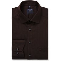 OLYMP Luxor, bügelfreies Business Hemd, modern fit, Braun, Kent, 38 OLYMP Luxor, bügelfreies Business Hemd, modern fit, Braun, Kent, 38 von OLYMP Luxor