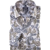 OLYMP Luxor, bügelfreies Business Hemd, modern fit, Braun, Kent, 46 von OLYMP Luxor