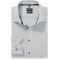 OLYMP Luxor, bügelfreies Business Hemd, modern fit, Kitt, Kent, 40 von OLYMP Luxor