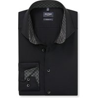 OLYMP Luxor, bügelfreies Business Hemd, modern fit, Schwarz, Extra langer Arm, Kent, 46 OLYMP Luxor, bügelfreies Business Hemd, modern fit, Schwarz, Extra langer Arm, Kent, 46 von OLYMP Luxor