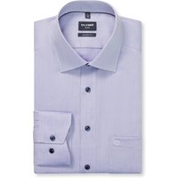 OLYMP Luxor, bügelfreies Business Hemd, modern fit, Violett, Kent, 37 von OLYMP Luxor