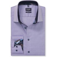 OLYMP Luxor, bügelfreies Business Hemd, modern fit, Violett, Kent, 44 OLYMP Luxor, bügelfreies Business Hemd, modern fit, Violett, Kent, 44 von OLYMP Luxor