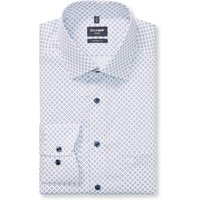 OLYMP Luxor, bügelfreies Business Hemd, modern fit, Weiß, Extra kurzer Arm, Kent, 45 von OLYMP Luxor