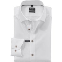 OLYMP Luxor, bügelfreies Business Hemd, modern fit, Weiß, Kent, 38 von OLYMP Luxor