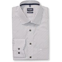 OLYMP Luxor, bügelfreies Business Hemd, modern fit, Weiß, Kent, 41 von OLYMP Luxor