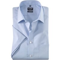 OLYMP Luxor, bügelfreies Business Hemd, modern fit, Blau, Kurzarm, Kent, 45 OLYMP Luxor, bügelfreies Business Hemd, modern fit, Blau, Kurzarm, Kent, 45 von OLYMP Luxor