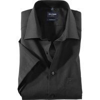 OLYMP Luxor, bügelfreies Business Hemd, modern fit, Schwarz, Kurzarm, Kent, 45 OLYMP Luxor, bügelfreies Business Hemd, modern fit, Schwarz, Kurzarm, Kent, 45 von OLYMP Luxor