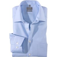 OLYMP Luxor, bügelfreies Business Hemd, comfort fit, Blau, Kent, 49 von OLYMP Luxor