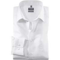 OLYMP Luxor, Bügelfreies Business Hemd, comfort fit, Weiß, Kent, 40 von OLYMP Luxor