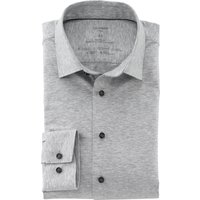 OLYMP Luxor 24/Seven, atmungsaktives Stretch Hemd, modern fit, Grau, Kent, 39 von OLYMP Luxor 24/Seven