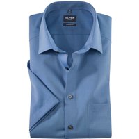 OLYMP Luxor, bügelfreies Business Hemd, modern fit, Blau, Kurzarm, Kent, 38 OLYMP Luxor, bügelfreies Business Hemd, modern fit, Blau, Kurzarm, Kent, 38 von OLYMP Luxor