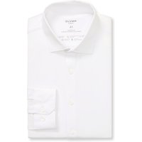OLYMP No. Six 24/Seven, atmungsaktives Stretch Hemd, super slim, Weiß, Kent, 39 von OLYMP No. Six 24/Seven