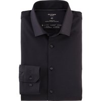 OLYMP No. Six 24/Seven, atmungsaktives Hemd mit Kühlungseffekt, super slim, Schwarz, Kent, 38 von OLYMP No. Six 24/Seven