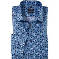 OLYMP No. Six, Business Hemd, super slim, Blau, Kent, 44 von OLYMP No. Six