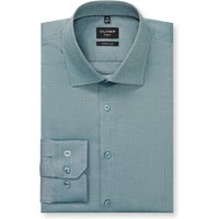 OLYMP No. Six, Business Hemd, super slim, Grün, Kent, 46 von OLYMP No. Six