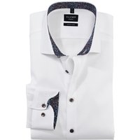 OLYMP No. Six, Business Hemd, super slim, Weiß, Extra langer Arm, Kent, 39 von OLYMP No. Six