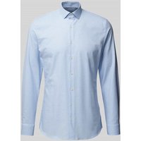 OLYMP No. Six Super Slim Fit Businesshemd mit Stretch-Anteil in Bleu, Größe 38 von OLYMP No. Six