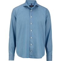 OLYMP SIGNATURE Casual, tailored fit, Blau, Haifisch, 38 von OLYMP SIGNATURE Casual