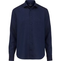 OLYMP SIGNATURE Casual, tailored fit, Blau, Kent, 40 von OLYMP SIGNATURE Casual