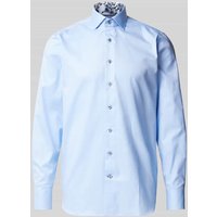 OLYMP SIGNATURE SLIM FIT Slim Fit Business-Hemd mit Kentkragen Modell 'Savio' in Bleu, Größe 41 von OLYMP SIGNATURE SLIM FIT