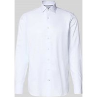 OLYMP SIGNATURE SLIM FIT Slim Fit Business-Hemd mit Knopfleiste Modell 'Savio' in Bleu, Größe 41 von OLYMP SIGNATURE SLIM FIT