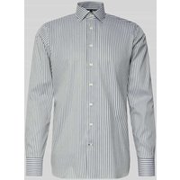 OLYMP SIGNATURE SLIM FIT Slim Fit Freizeithemd mit Kentkragen Modell 'Namur' in Oliv, Größe 41 von OLYMP SIGNATURE SLIM FIT