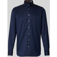 OLYMP SIGNATURE SLIM FIT Slim Fit Freizeithemd mit Kentkragen Modell 'Savio' in Marine, Größe 40 OLYMP SIGNATURE SLIM FIT Slim Fit Freizeithemd mit Kentkragen Modell 'Savio' in Marine, Größe 40 von OLYMP SIGNATURE SLIM FIT