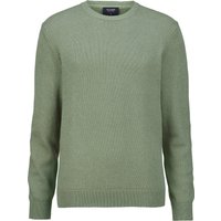 OLYMP SIGNATURE Strick Premium Pullover Herren, Grün, , L von OLYMP SIGNATURE Strick