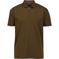 OLYMP SIGNATURE Wirk Premium Poloshirt Herren, Oliv, Kurzarm, XL von OLYMP SIGNATURE Wirk