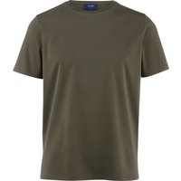 OLYMP SIGNATURE Wirk Premium T-Shirt Herren, Oliv, L von OLYMP SIGNATURE Wirk