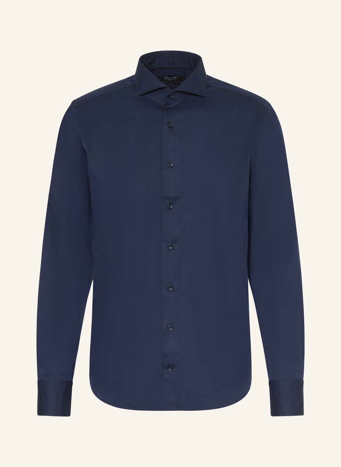 Olymp Signature Hemd Casual Tailored Fit blau von OLYMP SIGNATURE