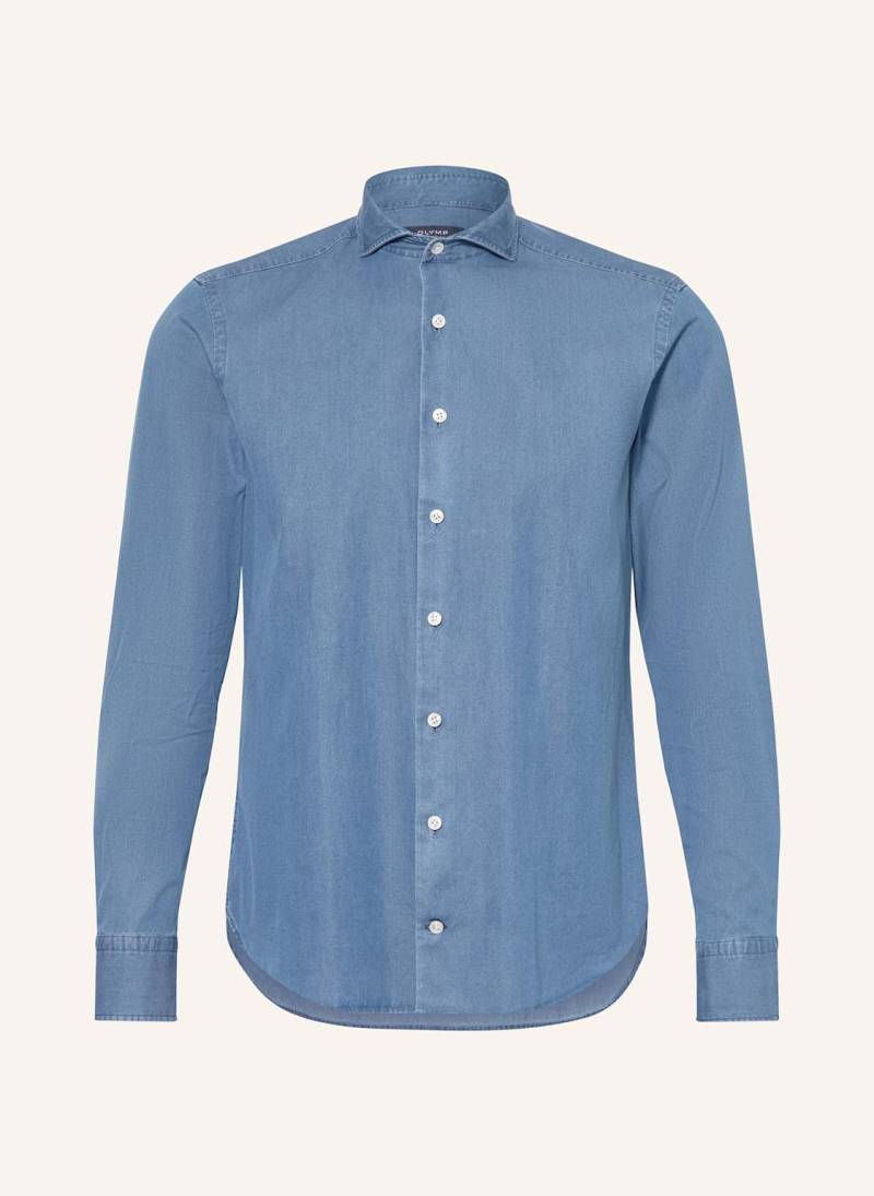 Olymp Signature Hemd Signature Tailored Fit blau von OLYMP SIGNATURE