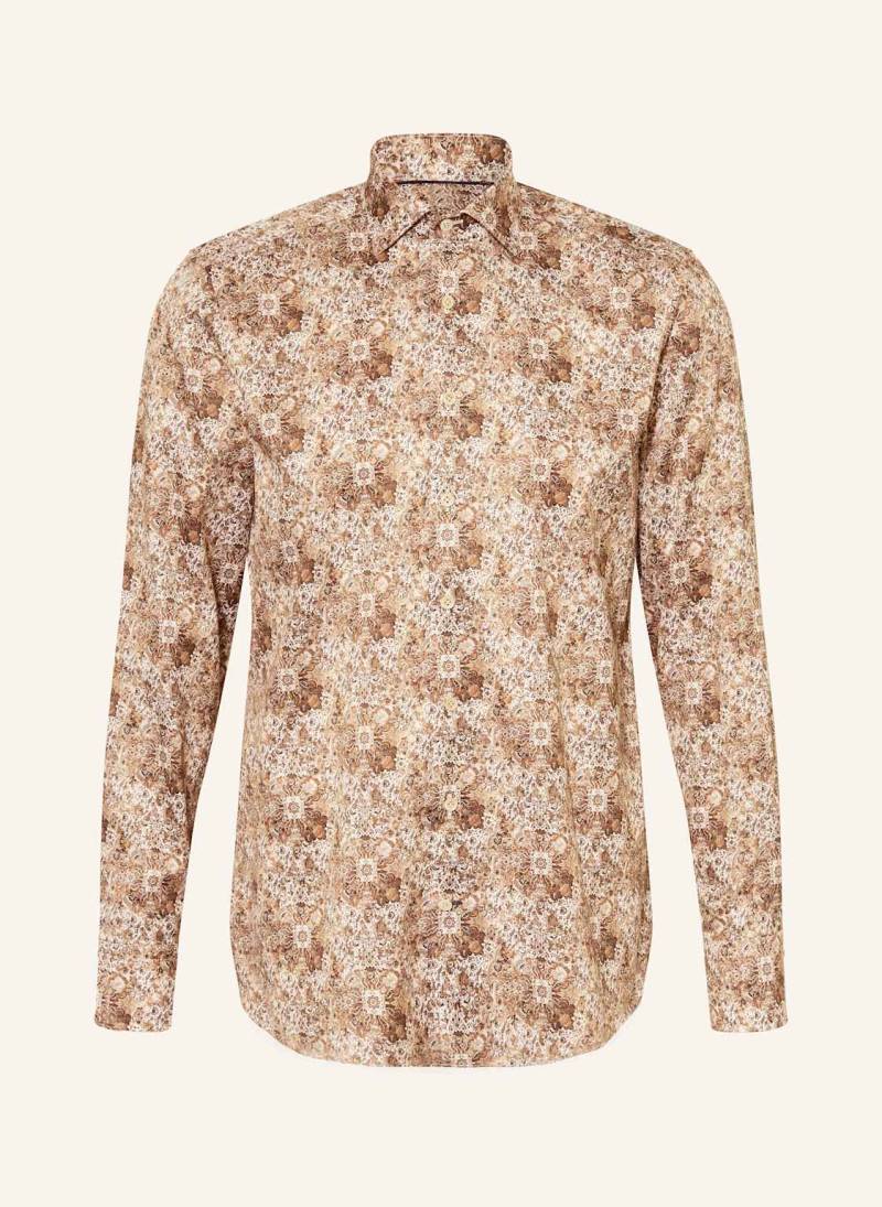 Olymp Signature Hemd Signature Tailored Fit braun von OLYMP SIGNATURE