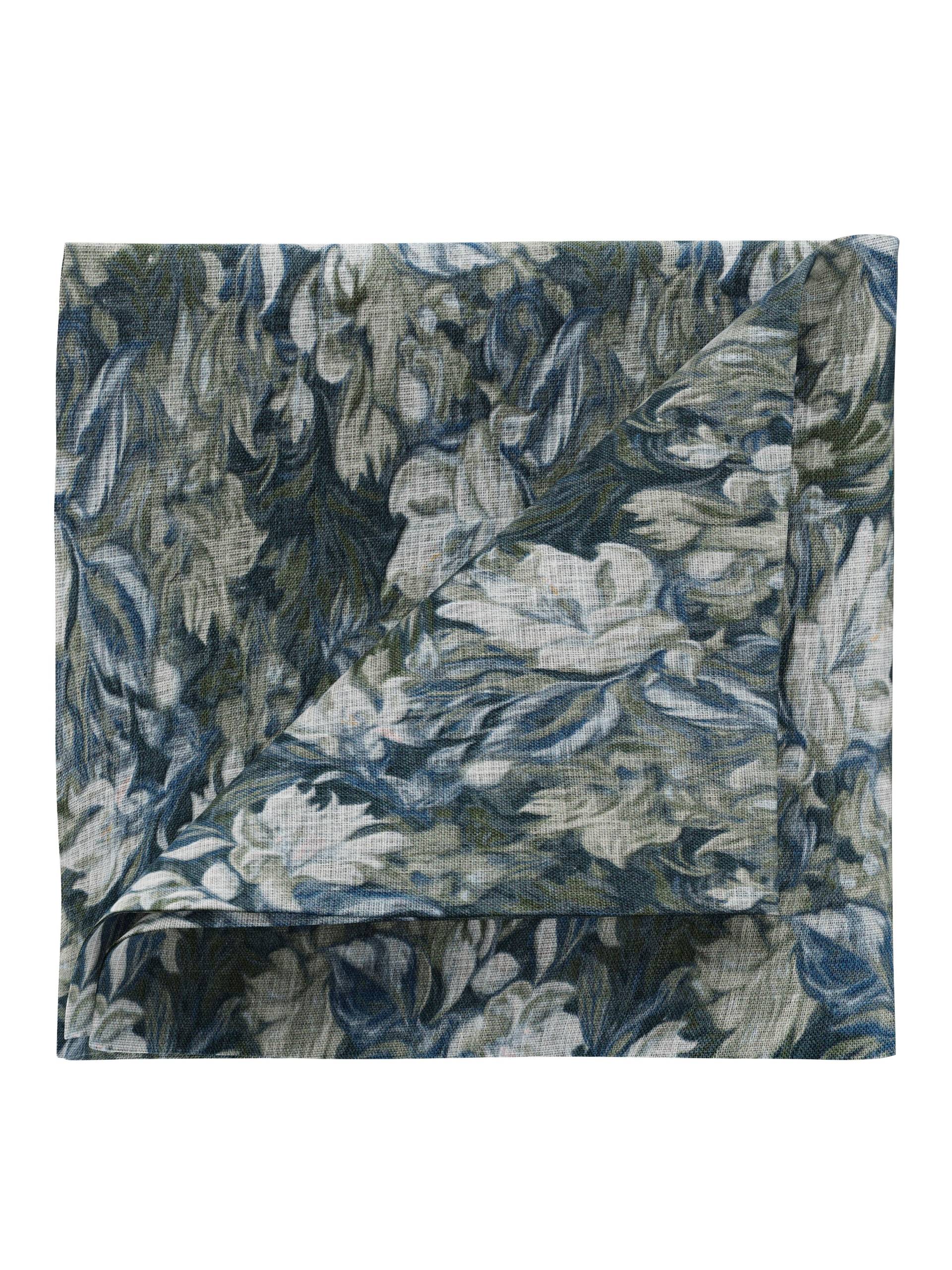 OLYMP Signature - OLYMP SIGNATURE Einstecktuch grau-grün - Gr. - OS von OLYMP Signature