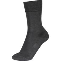 OLYMP Socken mit seidenmattem Glanz, Grau, 41-42 von OLYMP Socken mit seidenmattem Glanz