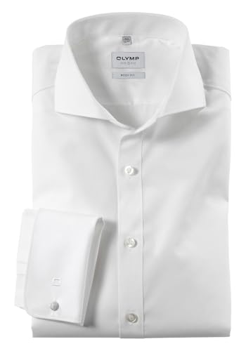 OLYMP Level Five Body fit Hemd Langarm ohne Manschettenknopf beige Größe 42 OLYMP Level Five Body fit Hemd Langarm ohne Manschettenknopf beige Größe 42 von OLYMP